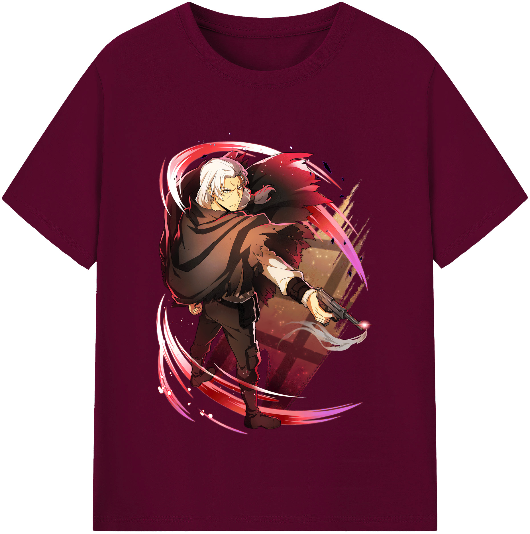 （画像用） 文豪ストレイドッグス Bungo Stray Dogs レディースカジュアルプリントTシャツ（綿100％）